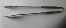 Edelstahl Grillzange Kohlezange Fleischzange, geringer Gebrauch