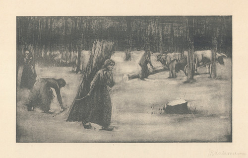 Max liebermann holzsammler - -,