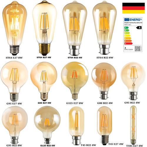 Vintage edison led bulb - led,