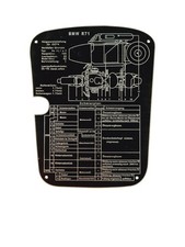 Schmierplan für Bmw R71 M72 Ural Dnepr K750 CJ750