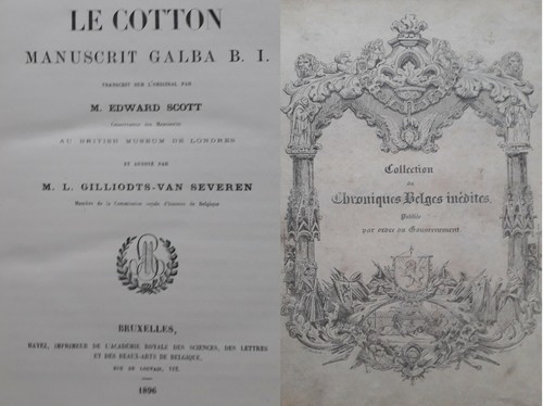 Manuscrit galba 1896 cotton - galba,