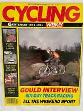 CYCLING WEEKLY - 23 NOV 1991 - GOULD INTERVIEW - SIX-DAY TRACK RACING