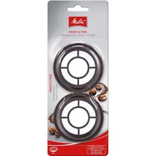 Melitta 180424 Permanent - Kaffeefilter 2 Stück - für Philips Senseo - schwarz