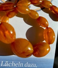 Antike Bernsteinkette Collier