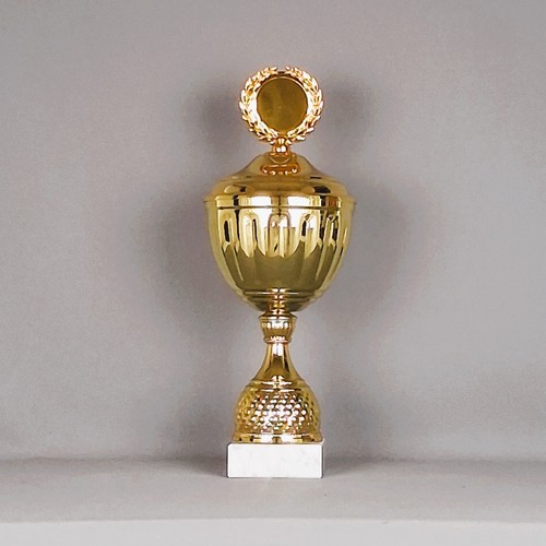 Pokal 38cm gold mit - pokal,
