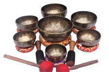 Klangschalen 7er Set - Antik