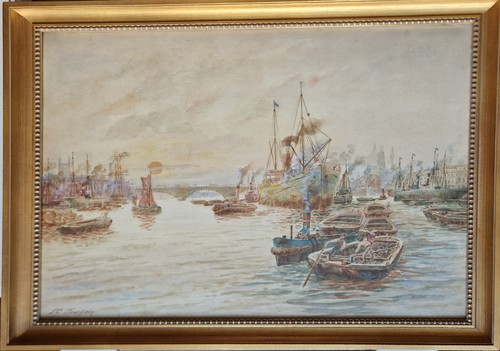Antique watercolor the - antique,