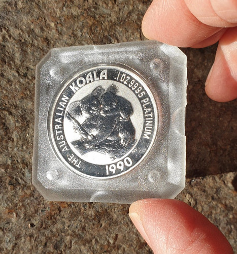 Platin münze koala 1990 - 1,