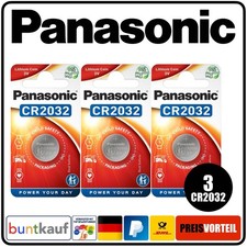 3x Panasonic Lithium Power