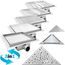 FLACH BODENABLAUF DREIECKIG