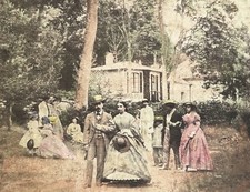 Die Promenade Im Park C1860