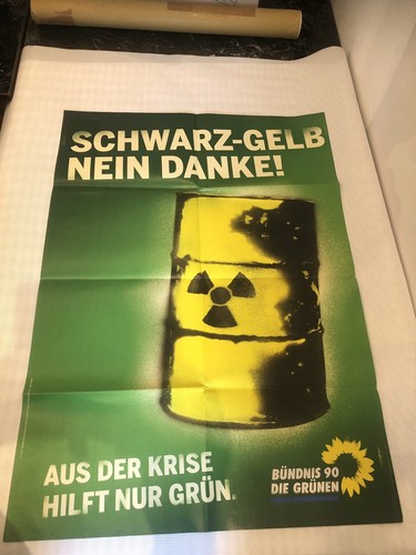 Wahlplakat die