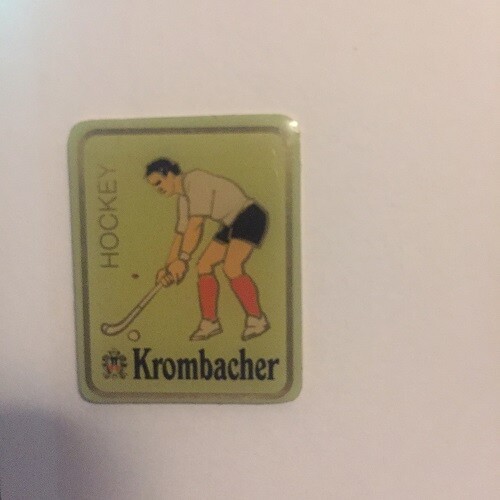 Krombacher hockey sport bier - hockey,