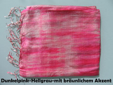 Seidenschal Seidentuch 100% Seide bunt handmade handgemacht biologisch abbaubar