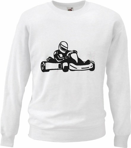 Sweatshirt kart karting - -,