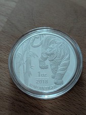Korean Tiger,2018,1 Oz Silber
