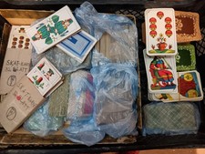ca. 500-700 alte gezinkte Karten,Skat,Doppelkopf,Schafkopf? Deutsch,Französisch