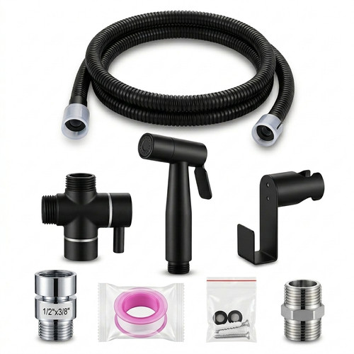 Bidet brause set edelstahl - set, |