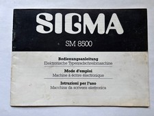 SIGMA SM 8500 Elektronische