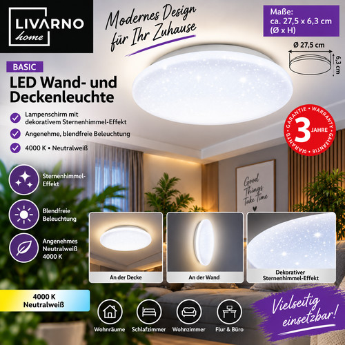Led wand und deckenleuchte - wand,