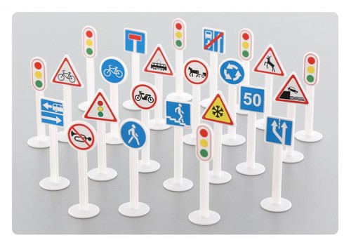 Wader verkehrsschilder set - verkehrsschilder-set, 24
