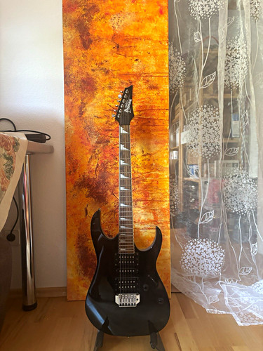 Ibanez gitarre schwarz - e-gitarre,