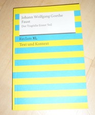 Reclam XL Faust Der Tragödie