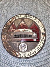 Emaille Metallplakette