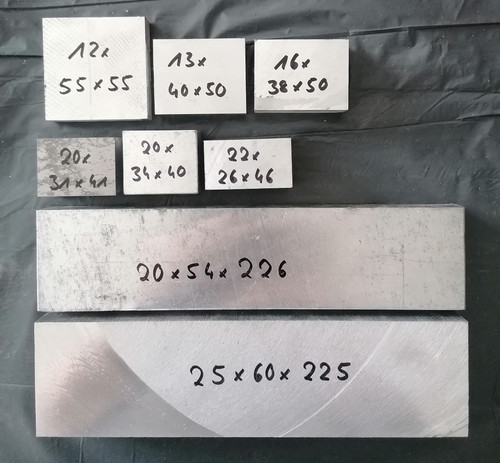 Aluminium platte blech - platte,
