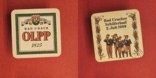 Olpp Bad Uracher Schäferlauf 1989 Brauerei Bierdeckel Bier