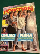 Popcorn Heft Nr. 9 1985 - gut mit Poster