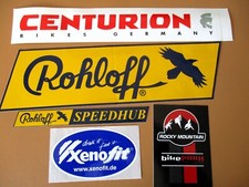 4 Aufkleber Sticker Rad Sport