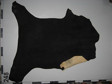 #248, Ziegenleder, Ziegen Leder, Lederhose, Trachtenhose, Schwarz Semina