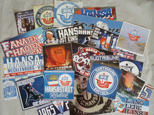 25 Aufkleber Hansa Rostock Ultras Sammlungsauflösung Fans