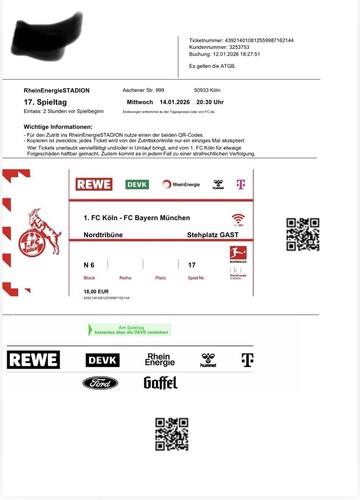 Sammlerticket köln fc - sammlerticket,