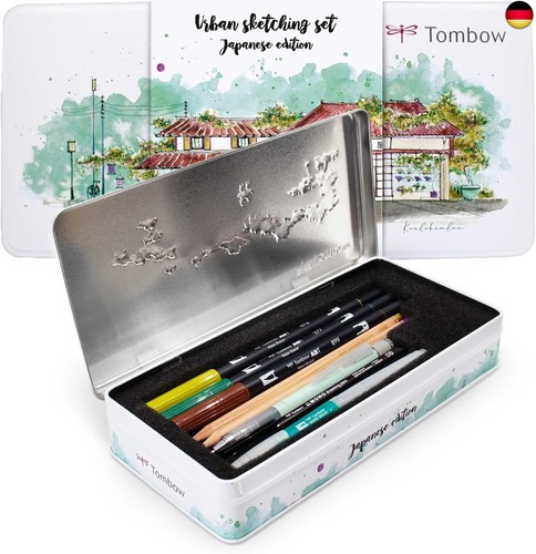 Tombow urban sketching set - tombow,
