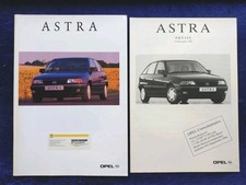 Opel Astra F GL GLS CD GT GSi 1.8 2.0 16V Caravan Prospekt 8.1993 + Preisliste