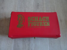 DDR Schachfiguren Königsgröße 9,2 cm, Kunststoff, top Zustand, vollständig, Filz