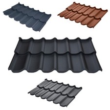 BudMat Pfannenblech Profilblech Dachpfannenprofil Dachblech Ziegeloptik