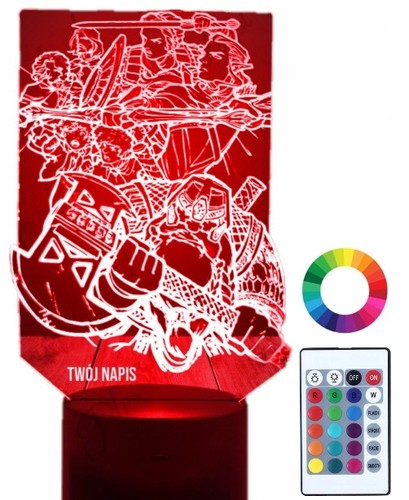 Led nachtlicht - 3d,