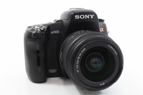 Sony alpha a500 55mm sam - sony,
