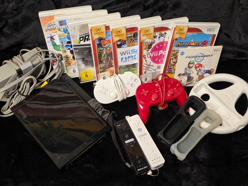 Schwarze nintendo wii bundle - schwarze,