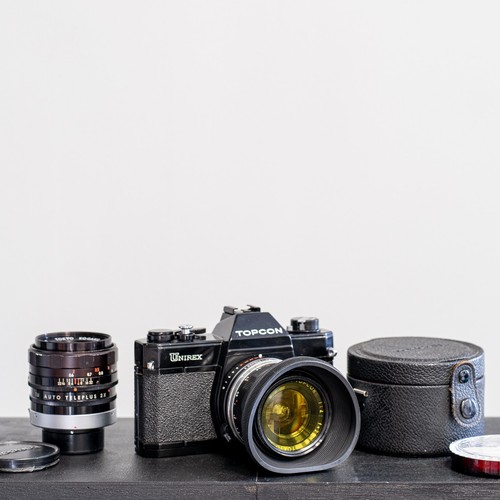 Rare black topcon unirex - unirex, slr