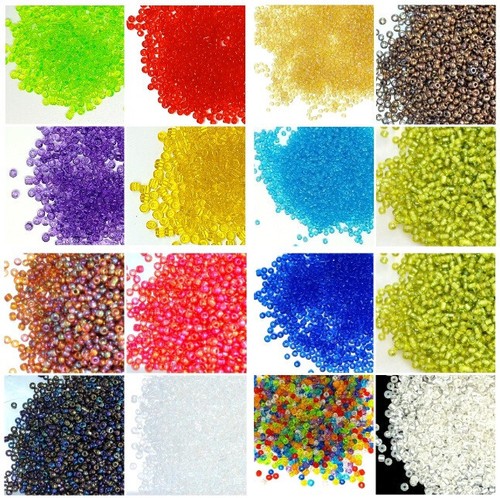 Gramm glassamenperlen - gramm,