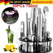 30 tlg Edelstahl Cocktail