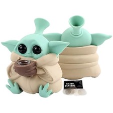 Yoda Bong Silikon Bong Mini