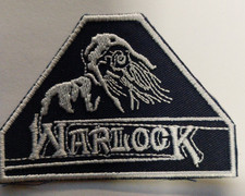 WARLOCK / Doro Pesch Patch Aufnäher ca 8 x 5,5 cm aus Sammlung Kutte  neuwertig