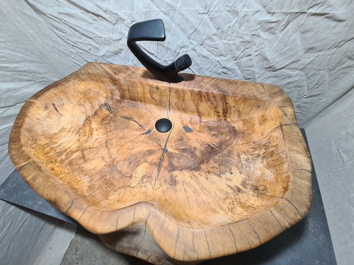 Waschbecken holz
