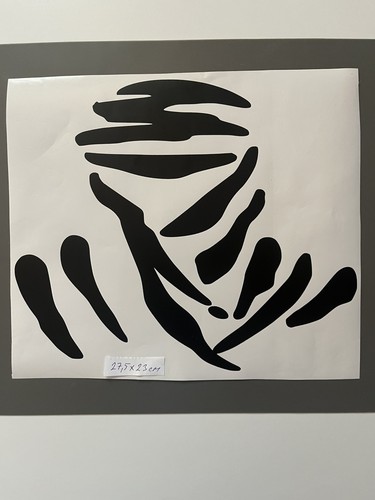 Dakar stickers 27x23cm - 1, st.