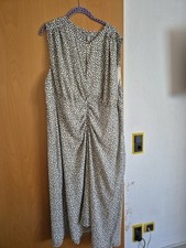 H & M Gemustertes Chiffonkleid